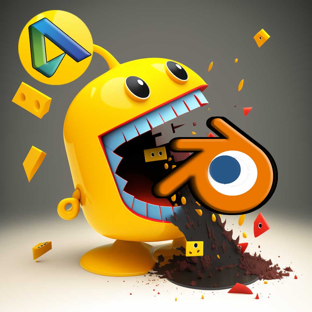  Autodesk icon consuming Blender App