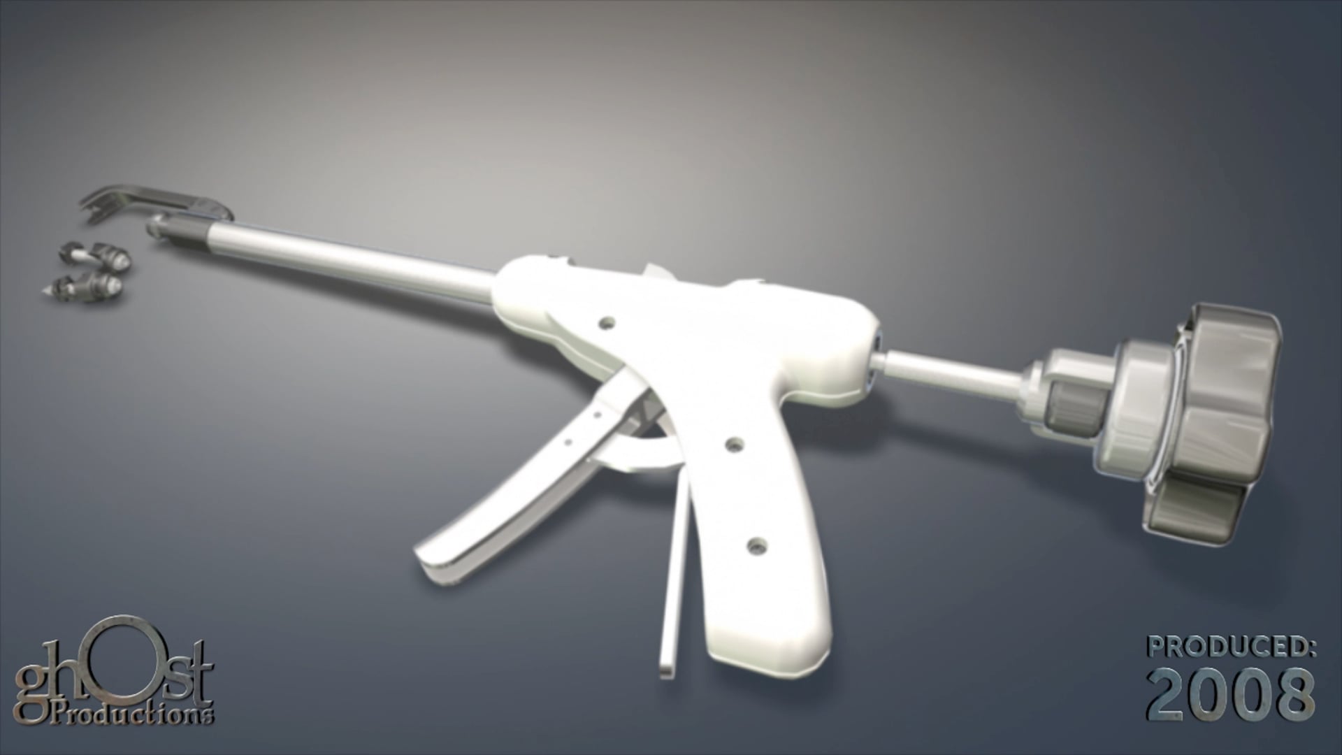 Ghost Medical's US Spine Facet Gun Elements Animation