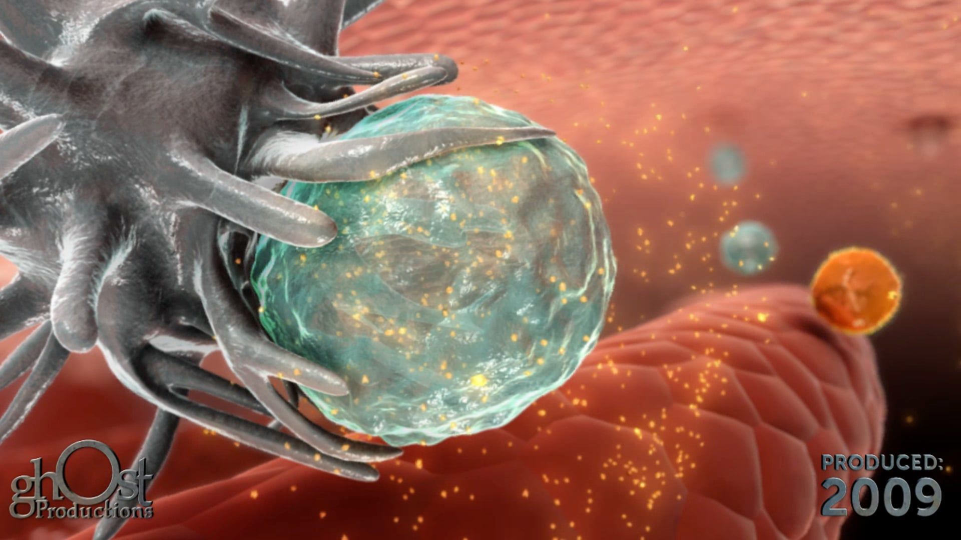 medical animation, atopic dermatitis, ProTopic, immune response, dermatology, healthcare professionals, patients, skin condition, relief, discomfort, cellular level, Ghost Productions, Millenium Communications