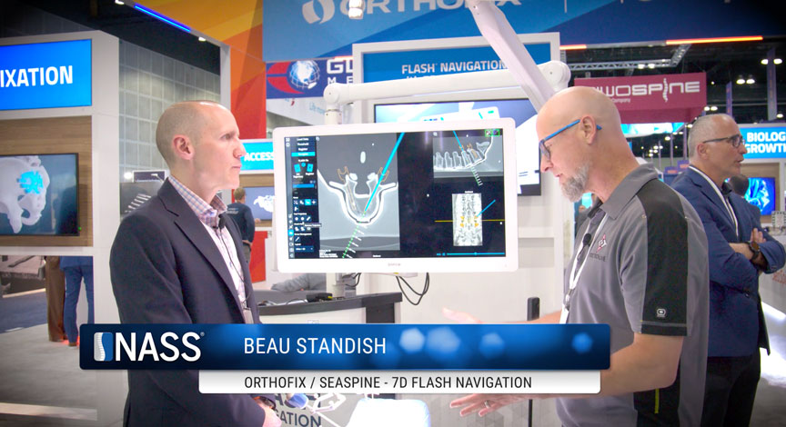Join Doctech.Live For An Insightful Interview With Beau Standish, President Of Enabling Technologies At SeaSpine, During The North American Spine Society (NASS) 2023 Conference.