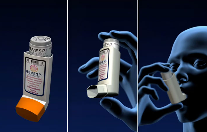 Bevespi Aerosphere Inhaler | Muthership Product Guide Animation 2016